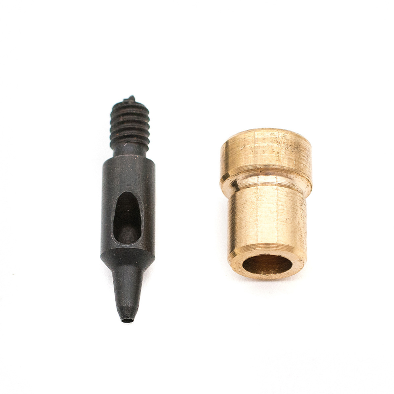 Пробійник для преса 2.5 мм + латунна підставка 14 мм