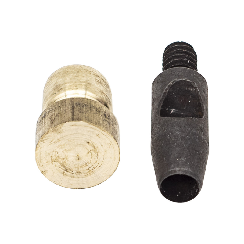 Пробійник під прес 6 мм + латунна підставка 14 мм