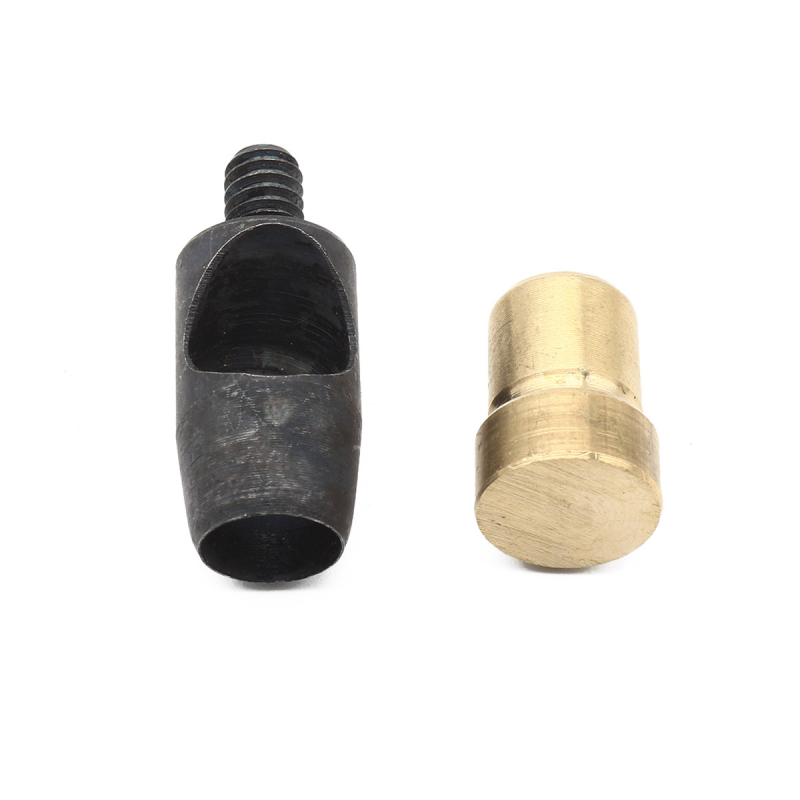 Пробійник під прес 10 мм + латунна підставка 14 мм