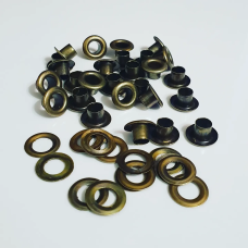 Люверс 8 мм Антик No5 50 шт