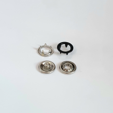 Кнопка BABY 9.5 мм трикотажна Чорний 50 шт