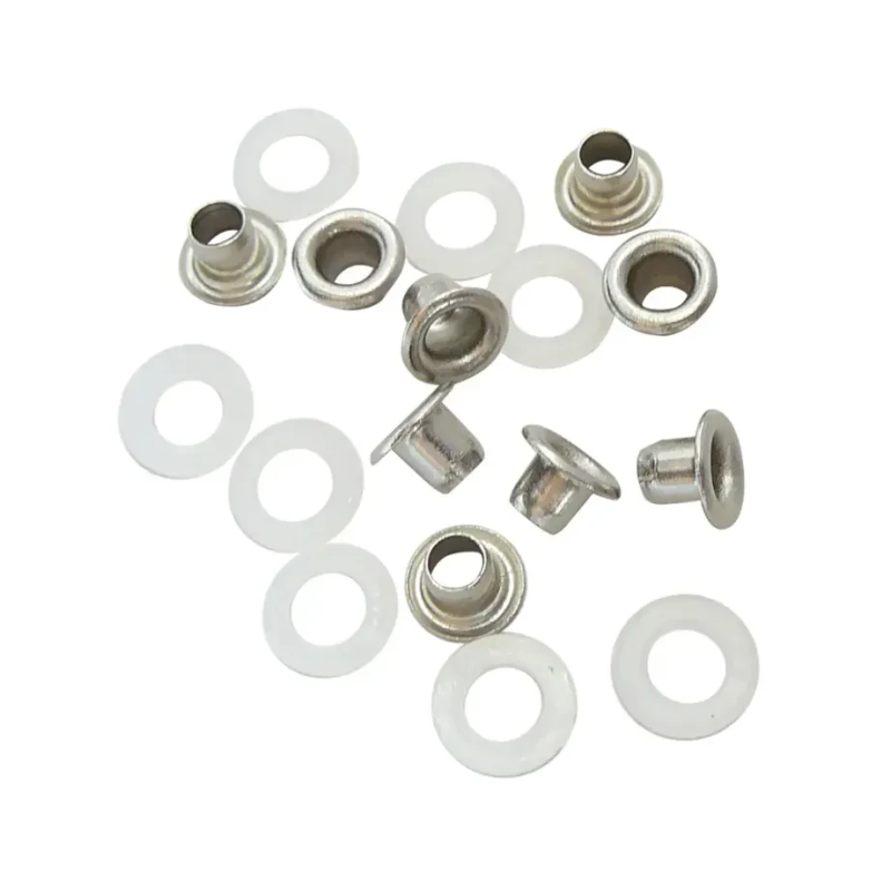 Люверс 4 мм Нержавійчий Нікель №2 50 шт