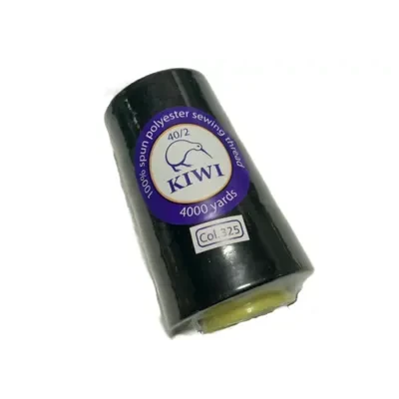 Нитки швейні №40/2 - колір Чорний