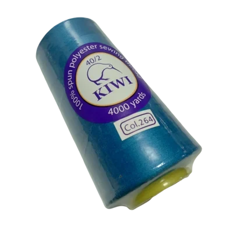 Нитки швейні №40/2 - колір Блакитний (№264)