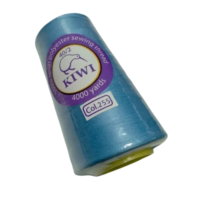 Нитки швейні №40/2 - колір Синій (№255)