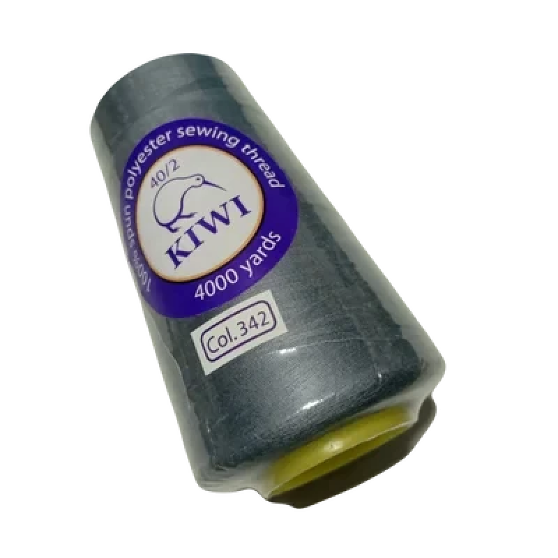 Нитки швейні №40/2 - колір Сірий (№342)