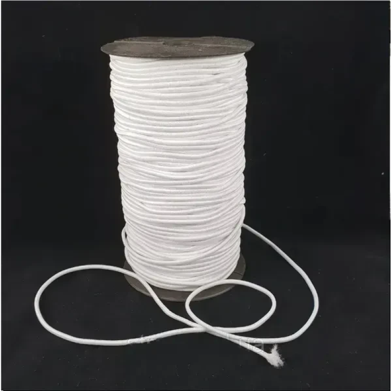 Шнур резинка (капелюшна) 2.5 мм Біла 100 м