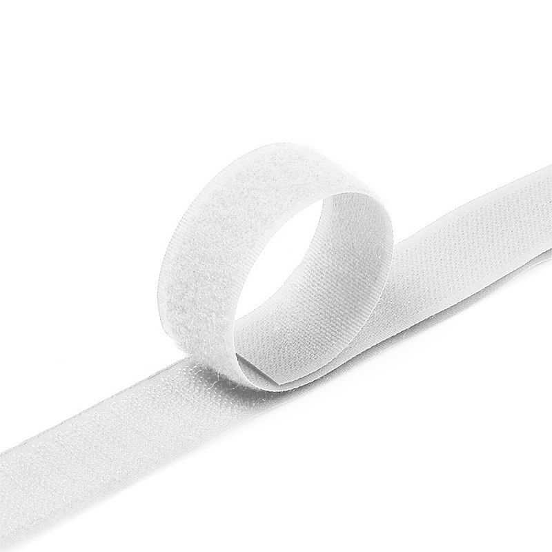 Липучка біла 2.5 см (25 м)