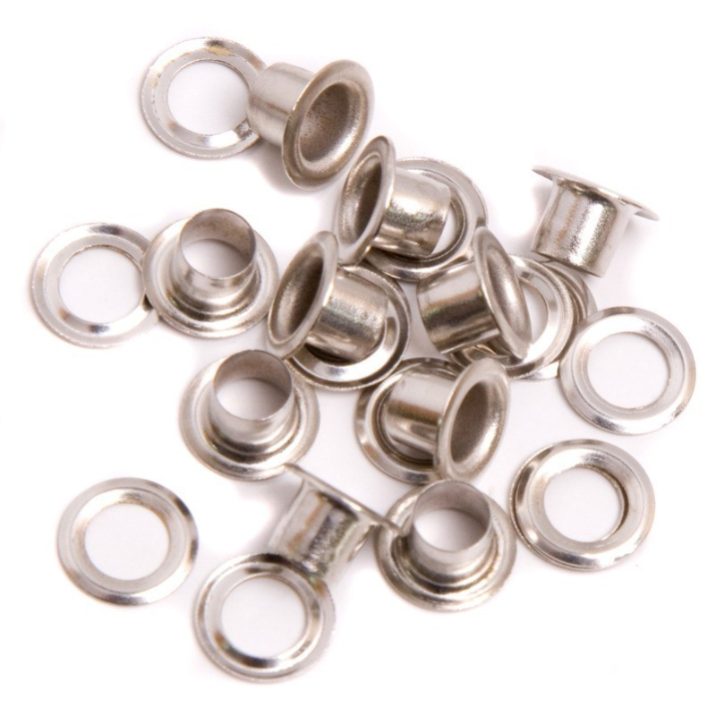 Люверс 6 мм Нікель №4 1000 шт