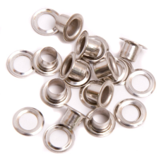 Люверс 6 мм Нікель №4 5000 шт