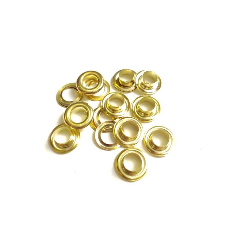 Люверс 6 мм Золото №4 5000 шт