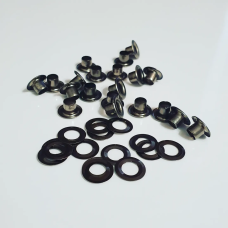 Люверс 8 мм Темний Нікель No5 50 шт 1000