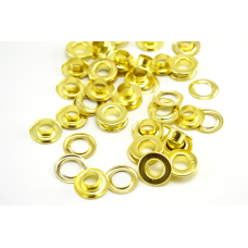 Люверс 10 мм Золото №24 100 шт