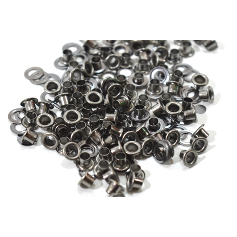 Люверс 17 мм Темний Нікель №31 100 шт