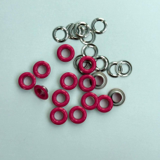 Люверс 8 мм Нержавіючий Рожевий 1000 шт