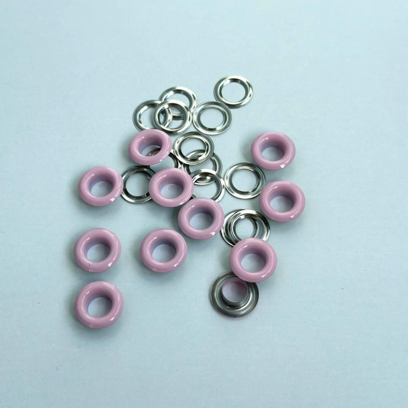 Люверс 8 мм Нержавійчий Ніжно Рожевий 100 шт Люверс 8 мм Нержавійчий Ніжно Рожевий 100 шт