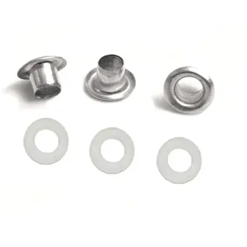 Люверс 6 мм Нержавіючий Нікель №4 100 шт